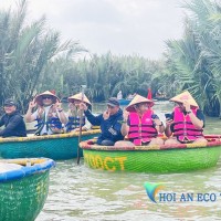 Bay Mau Cam Thanh Basket Boat Hoi An